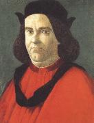 Sandro Botticelli Portrait of Lorenzo de'Lorenzi oil painting reproduction